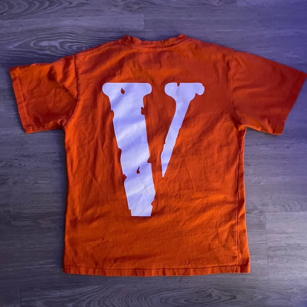 Orange VLONE Staple Shirt